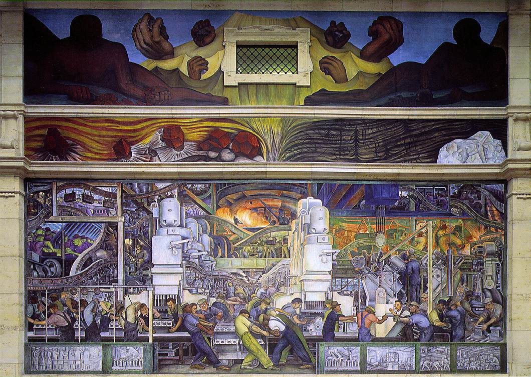 Diego Rivera mural